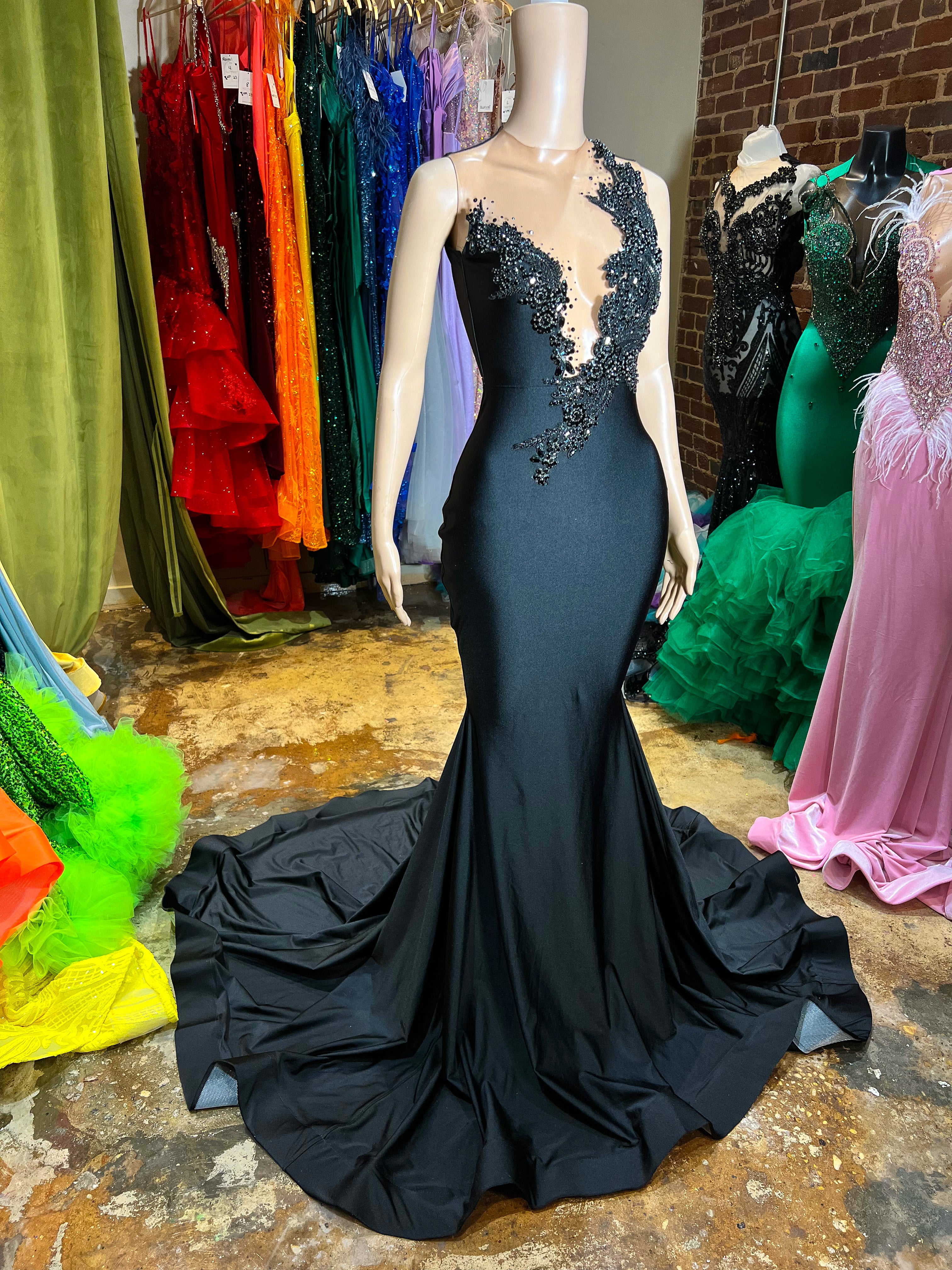 Black Swan Prom Dress