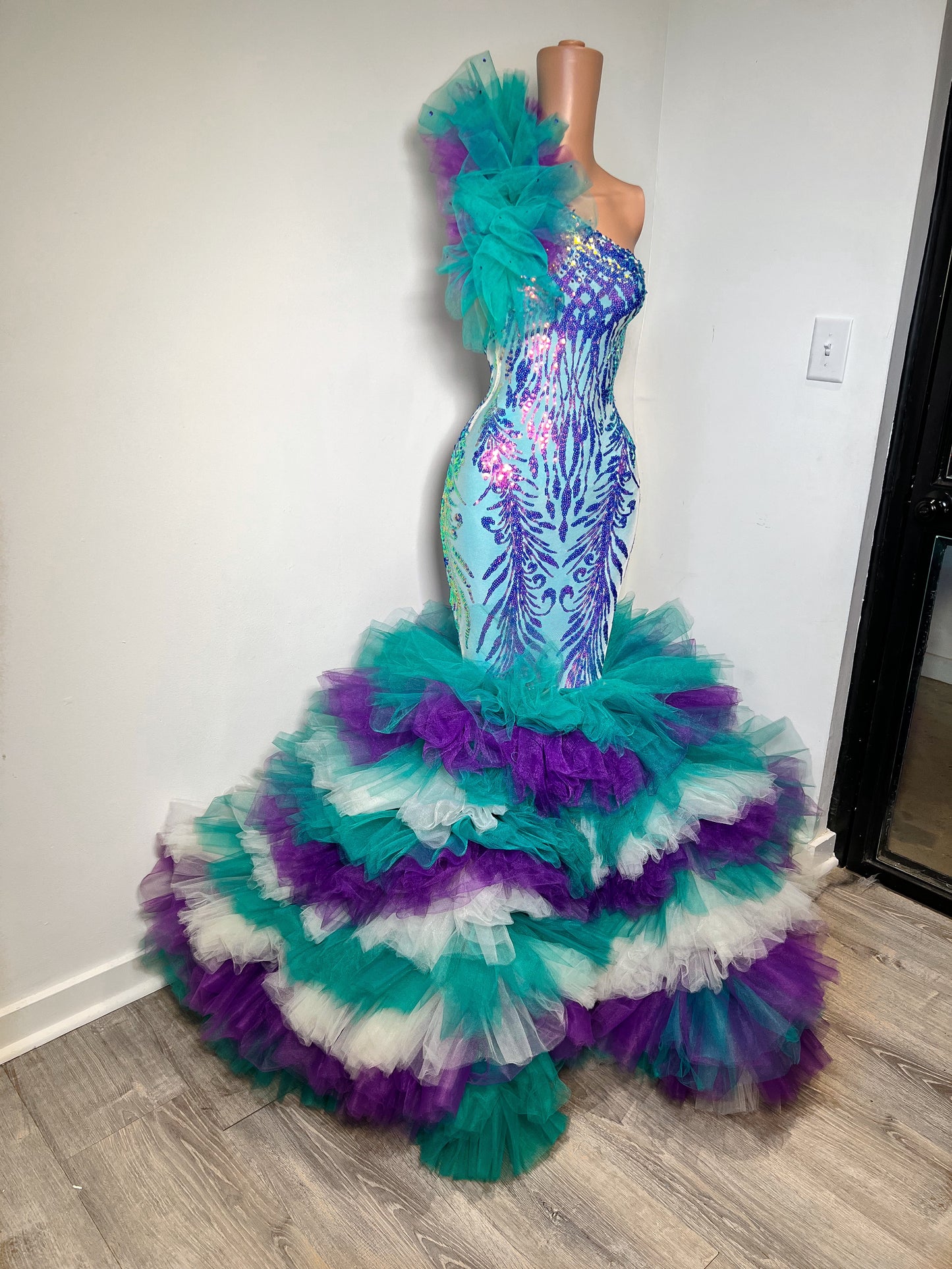 Mermaid Explosion Gown