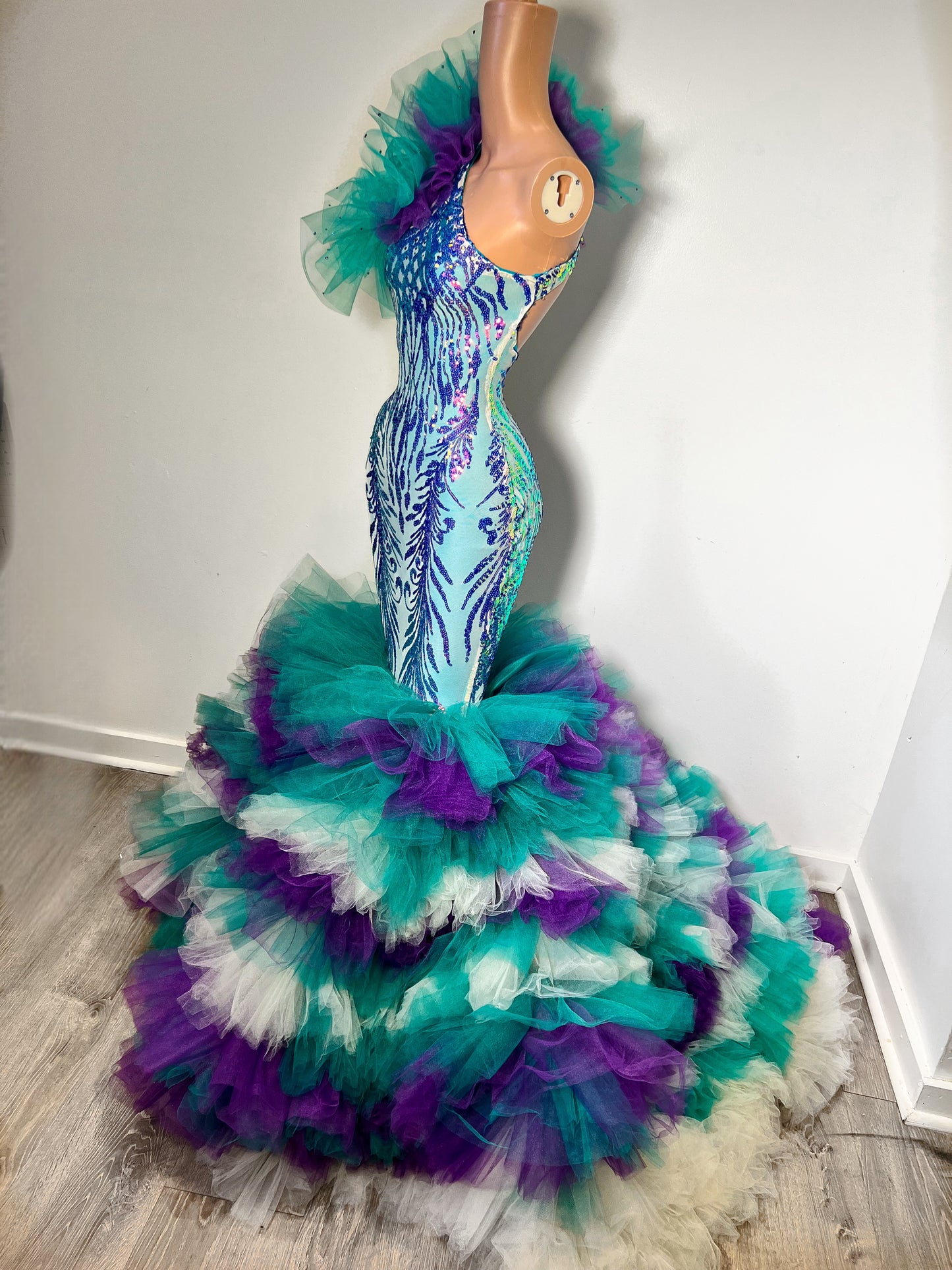 Mermaid Explosion Gown